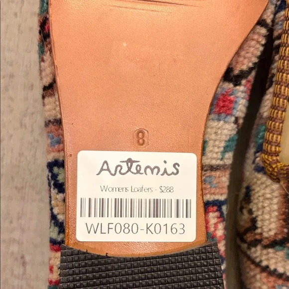 Artemis Design Co. Multicolor Patterned Loafers - Picture 4 of 6